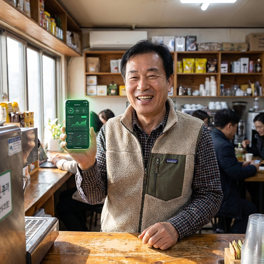 카페 사장님 성과